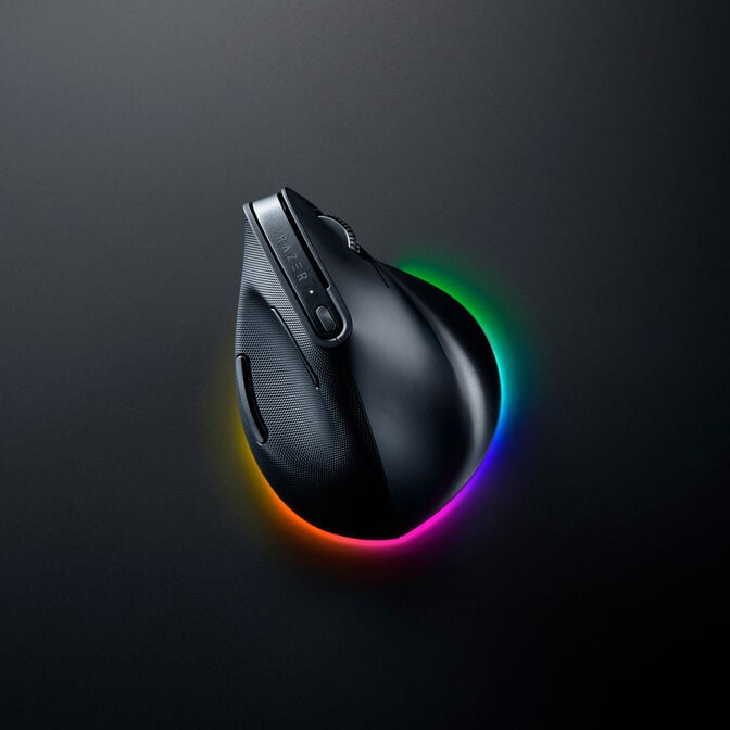 Rato Razer Pro Click V2 Vertical 10000DPI Wireless Preto image number 10