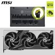 Fonte Modular MSI MAG A1000PLS 1000W 80+ Platinum PCIE 5.1 image number null