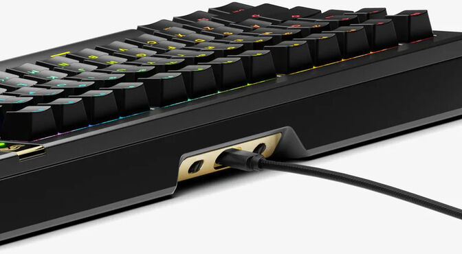 Teclado Mec&acirc;nico Glorious GMMK 3 Pro HE 75% Preto - Fox HE Switch (US) image number 2