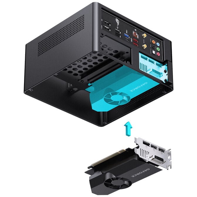 Caixa Mini-ITX Jonsbo NV10 Preto image number 14