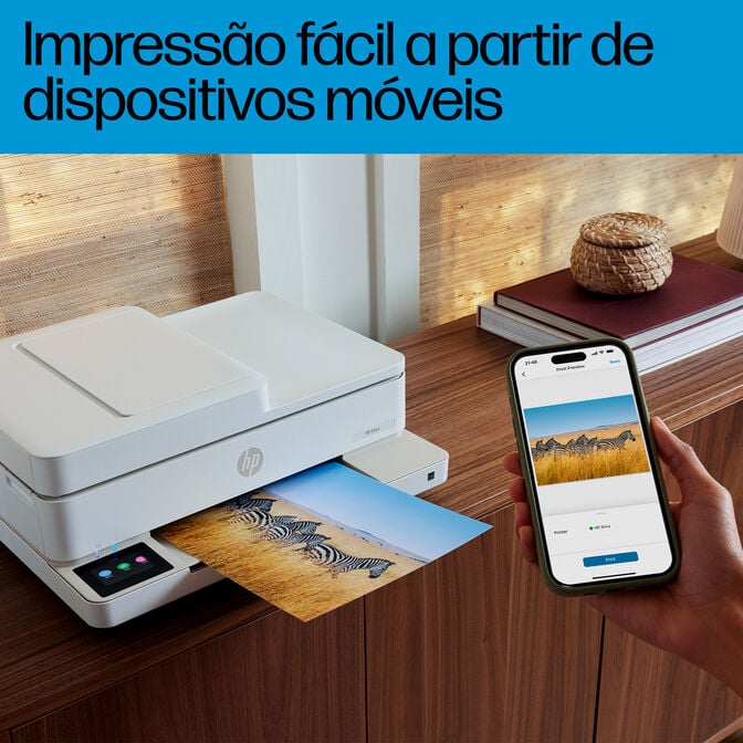 Impressora Multifun&ccedil;&otilde;es a Jato de Tinta HP Envy 6532e All-in-One WiFi image number 5