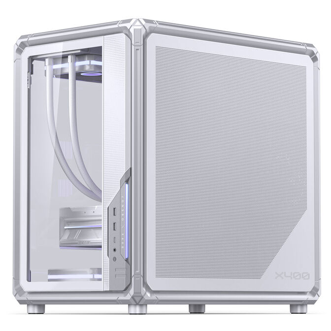 Caixa ATX Jonsbo X400 Vidro Temperado Curvo Branco image number 7