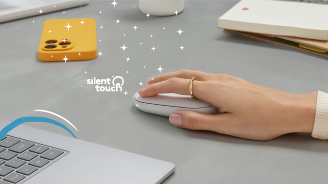 Rato Logitech Pebble 2 M350s Bluetooth Branco image number 26