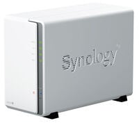 NAS Synology Disk Station DS223j - 2 Ba&iacute;as - 1.7GHz 4-core - 1GB RAM