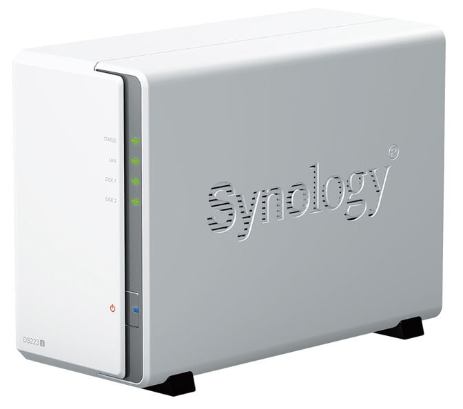 NAS Synology Disk Station DS223j - 2 Ba&iacute;as - 1.7GHz 4-core - 1GB RAM image number 0
