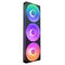 Ventoinha NZXT F360 RGB Core Single-Frame Pretas - Tripla Ventoinha 120mm ( 360mm )
