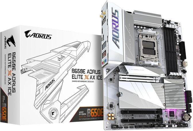 Motherboard Gigabyte B650E Aorus Elite X AX ICE image number 0