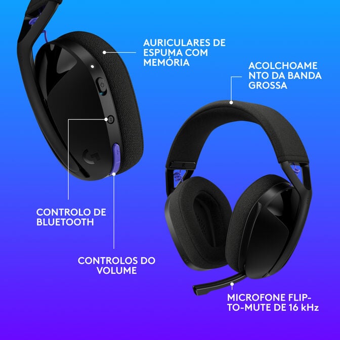 Headset Logitech G321 Lightspeed Wireless Preto image number 15
