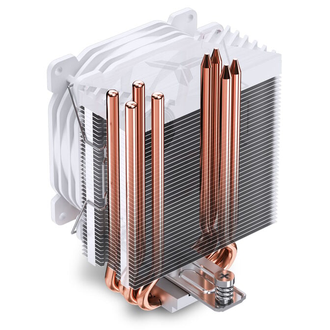 Cooler CPU Jonsbo CR-1400E RGB Branco - 92mm image number 10