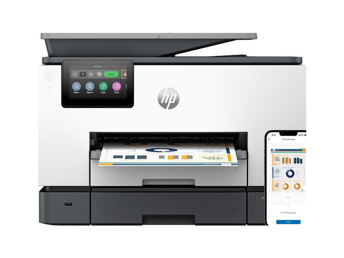 Impressora Multifun&ccedil;&otilde;es a Jato de Tinta HP OfficeJet Pro 9130b All-in-One image number 0