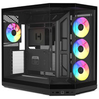 Caixa E-ATX Hyte Y50 Vidro Temperado Preto