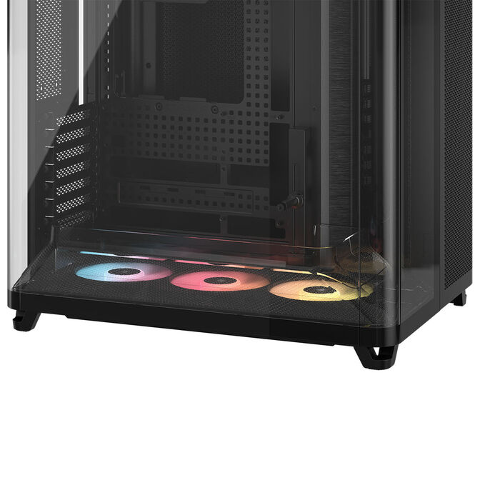 Caixa E-ATX Corsair AIR 5400 RS-R ARGB Preto Vidro Temperado image number 9