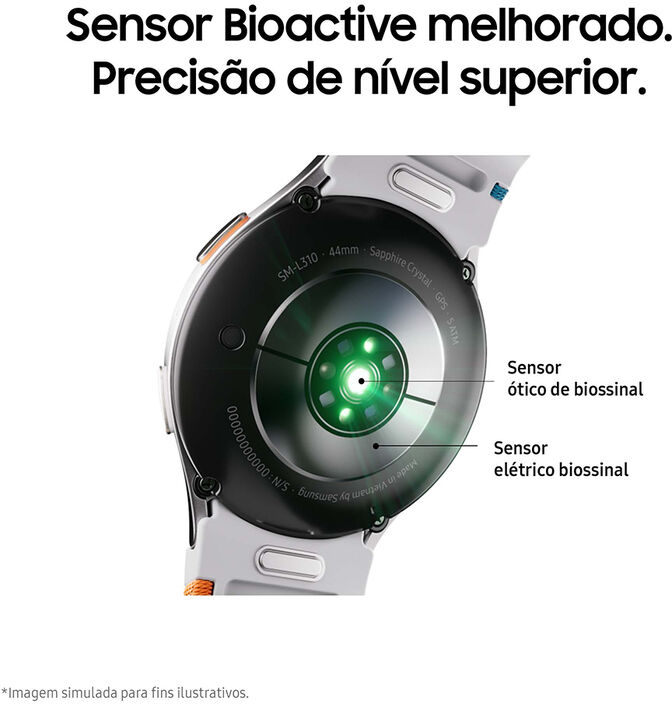 Smartwatch Samsung Galaxy Watch 7 44mm LTE Verde image number 1