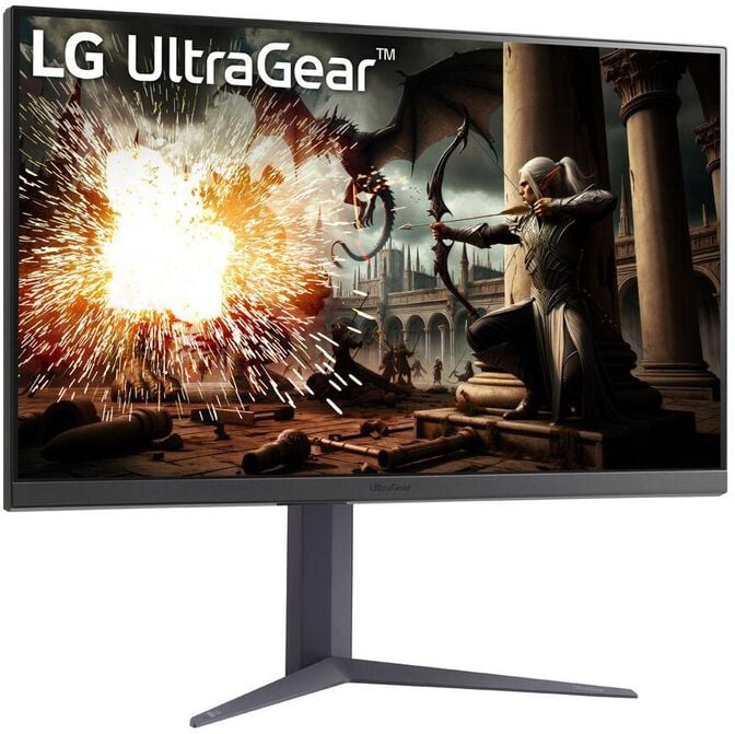 Monitor Gaming LG UltraGear 32" 32GS75Q IPS QHD 180Hz 1ms FreeSync Premium / G-SYNC Compatible image number 2