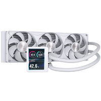 Water Cooler CPU Corsair NAUTILUS II RS LCD 360mm Branco