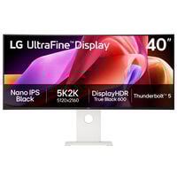 Monitor Curto LG UltraFine 40" 40U990A-W IPS 4K 120Hz