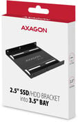 Adaptador AXAGON RHD-125B 2.5" HDD para 3.5" Preto image number null