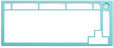 Cobertura Glorious para GMMK - Azul Claro image number null