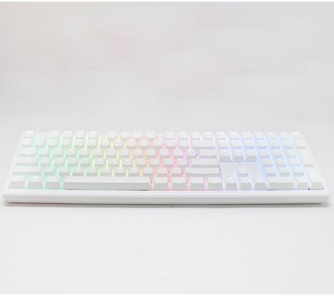 Teclado Mec&aacute;nico Ducky Zero 6108 100% Pure White RGB Wireless MX2A-Silver (ES) image number 1