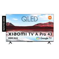 Televis&atilde;o Xiaomi TV A Pro 43" 2025 QLED UltraHD 4K Google TV