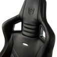 Cadeira noblechairs EPIC - Preto / Dourado image number null
