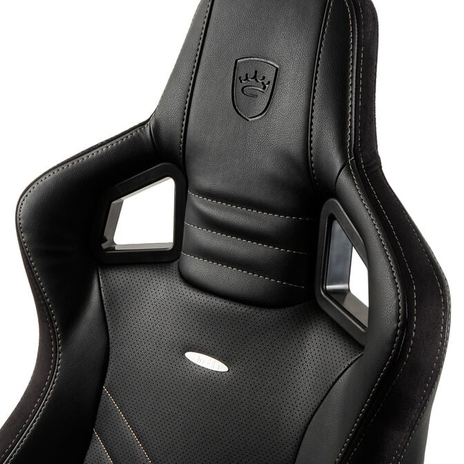 Cadeira noblechairs EPIC - Preto / Dourado image number 15