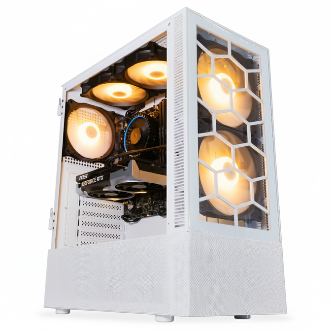 Computador AURA Gamer-PC Intel i5 12400F 32GB DDR5 1TB RTX 5060 W11 Bonus