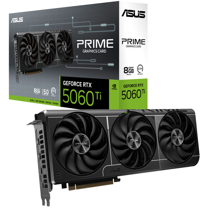 Gr&aacute;fica Asus GeForce&reg; RTX 5060 Ti Prime 8GB GDDR7 DLSS4 image number 0
