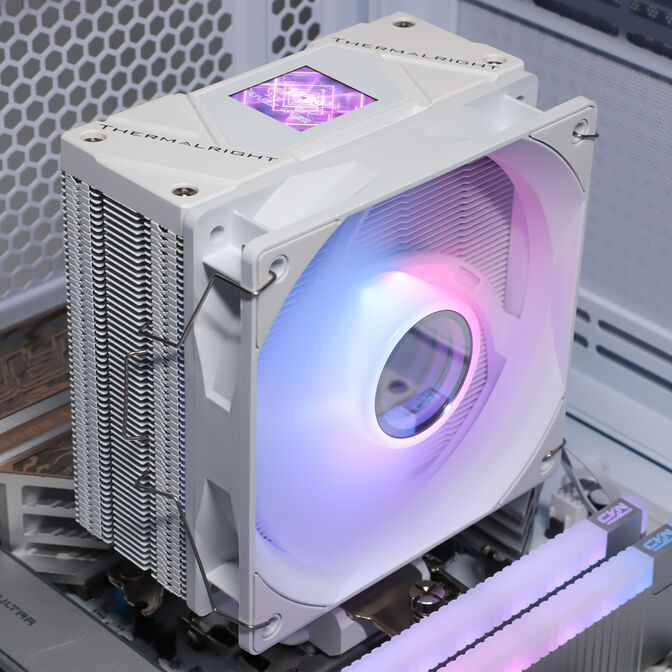 Cooler CPU Thermalright Assassin Spirit 120 Vision ARGB Branco image number 6