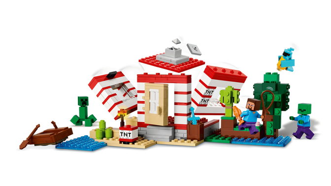 LEGO Minecraft: A Casa TNT da Selva, 287 Pe&ccedil;as (21275) image number 2
