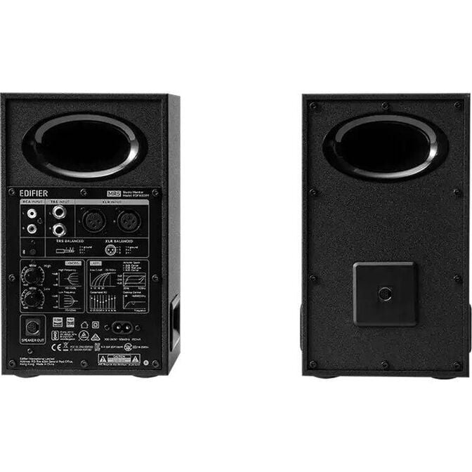 Colunas Edifier MR5 Hi-Fi Tri-Amped Studio Bluetooth 110W RMS Pretas image number 4
