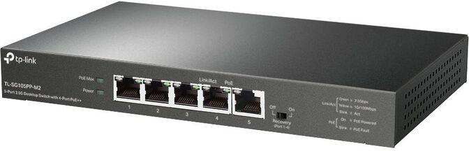 Switch TP-Link TL-SG105PP-M2 Unmanaged 5-Port 2.5G Desktop Switch with 4-Port PoE++ image number 1