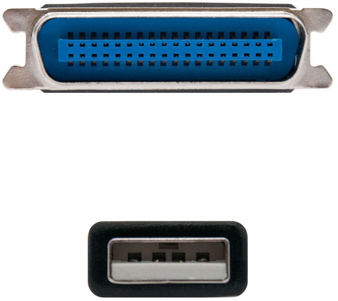 Cabo Conversor Nanocable USB Impressora Paralela A/M CN36(IEEE1284)/M 1.5 M Preto image number 2