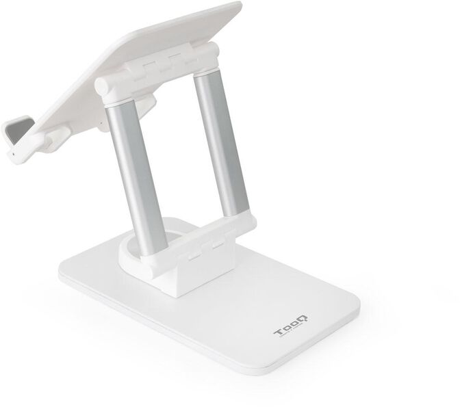 Suporte de Mesa Tooq Rotativo Ajust&aacute;vel p/ Tablet Max. 13" Branco image number 2