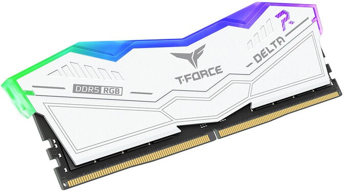 Team Group Kit 96GB (2 x 48GB) DDR5 6800MHz Delta RGB Branco CL36 image number 2