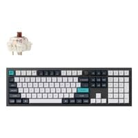 Teclado Mec&acirc;nico Keychron Q6 Max 100% Wireless Gateron Jupiter Switch Brown Tactile (PT)