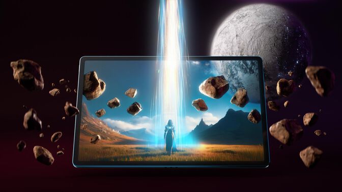 Tablet Lenovo Yoga Tab Plus TB520FU 12.7" (16 / 256GB) 3K 144Hz WiFi Tidal Teal + Capa Teclado + Pen image number 21