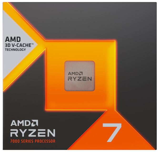 Processador AMD Ryzen 7 7800X3D 8-Core (4.2GHz-5.0GHz) 104MB AM5 image number 1