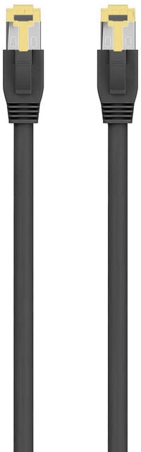 Cabo de Rede Ewent RJ45 LSZH S/FTP Cat 8.1 AWG26/7 2 M Preto