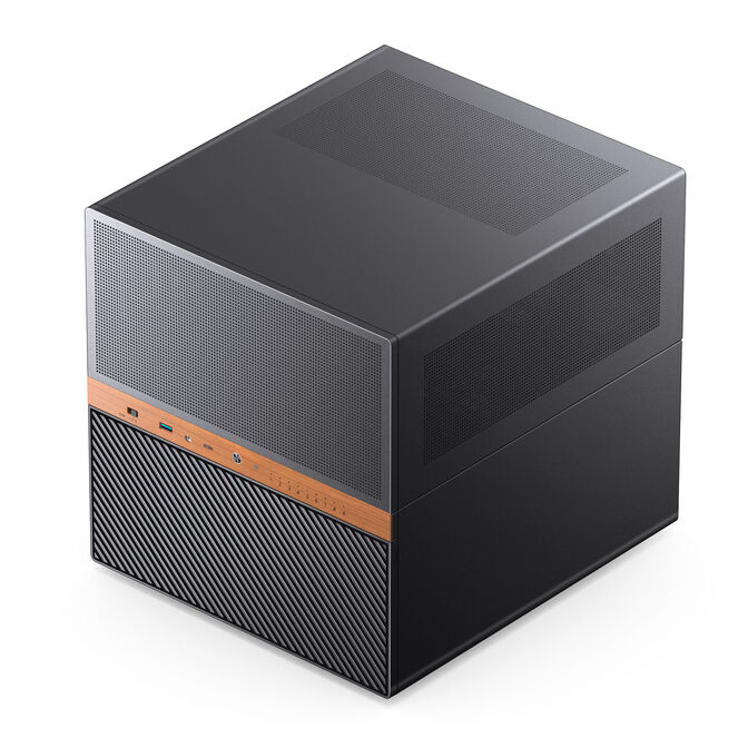 Caixa Micro-ATX Jonsbo N6 Preto image number 1