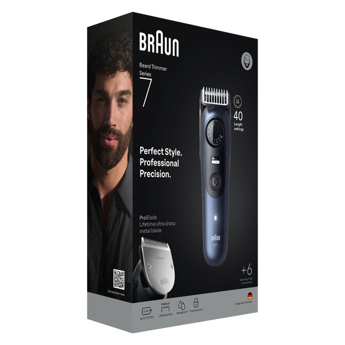 Aparador de Barba Braun Series 7 BT7520 image number 2