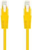 Cabo de Rede Nanocable RJ45 CAT.6 UTP AWG24 25 CM Amarelo image number null