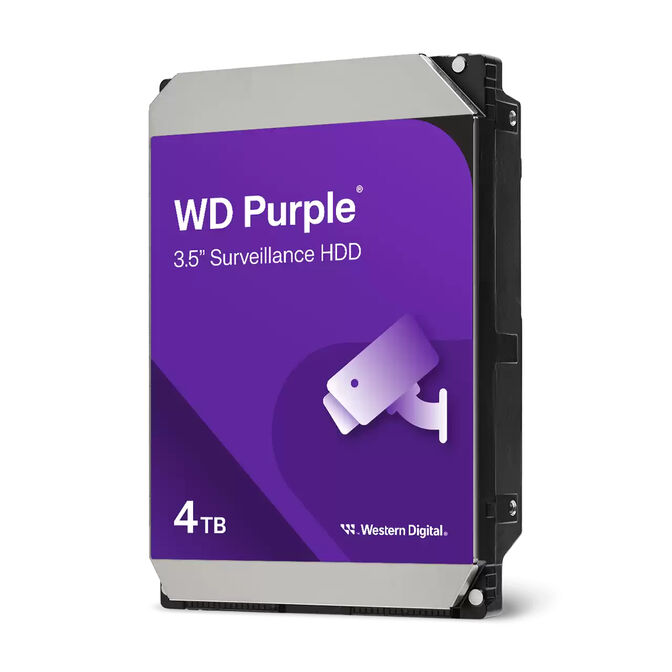 Disco Western Digital Purple 4TB 5400rpm 256MB SATA III image number 0