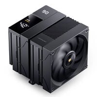Cooler CPU Jonsbo CC90 Dual Tower com Display Preto - 2x 130mm