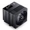Cooler CPU Jonsbo CC90 Dual Tower com Display Preto - 2x 130mm