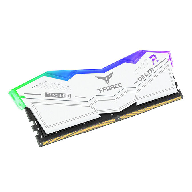 Team Group Kit 64GB (2 x 32GB) DDR5 6000MHz Delta RGB Branco CL38 image number 2