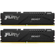 Kingston Kit 32GB (2 x 16GB) DDR5 6000MHz FURY Beast Preto CL30 image number null