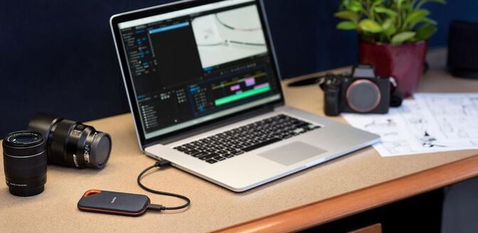 Disco Externo SSD SanDisk 2TB Extreme Pro Portable Gen 2 image number 4