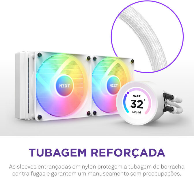 Water Cooler CPU NZXT Kraken Elite 240 RGB Branco image number 9