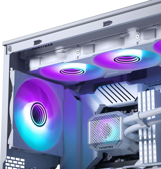 Water Cooler CPU AIO Phanteks Glacier One 360M25 Gen2 DRGB Branco image number 5